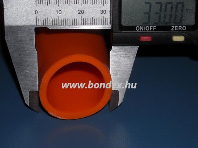 Színes szilikon jelölő cső 27x33 mm